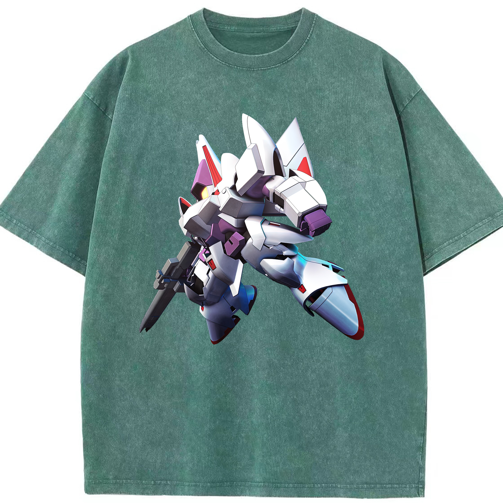 （画像用） 機動戦士ガンダム Mobile Suit Gundam 綿100% ヴィンテージ風 半袖Tシャツ（フロントプリント）